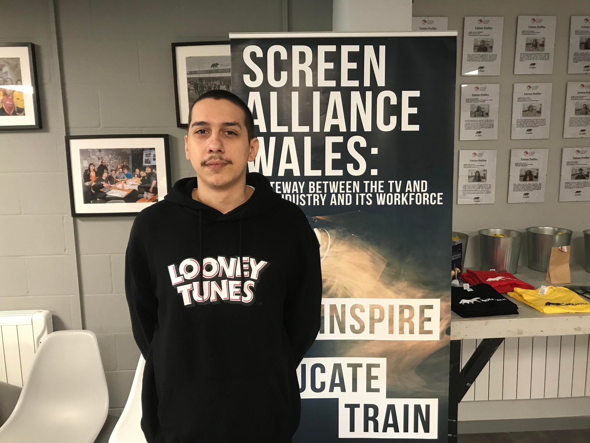 Malik Razvan Trainee Tuesday - Razvan | Screen Alliance Wales