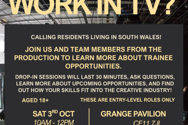 Recruitment & Info Drop In Session